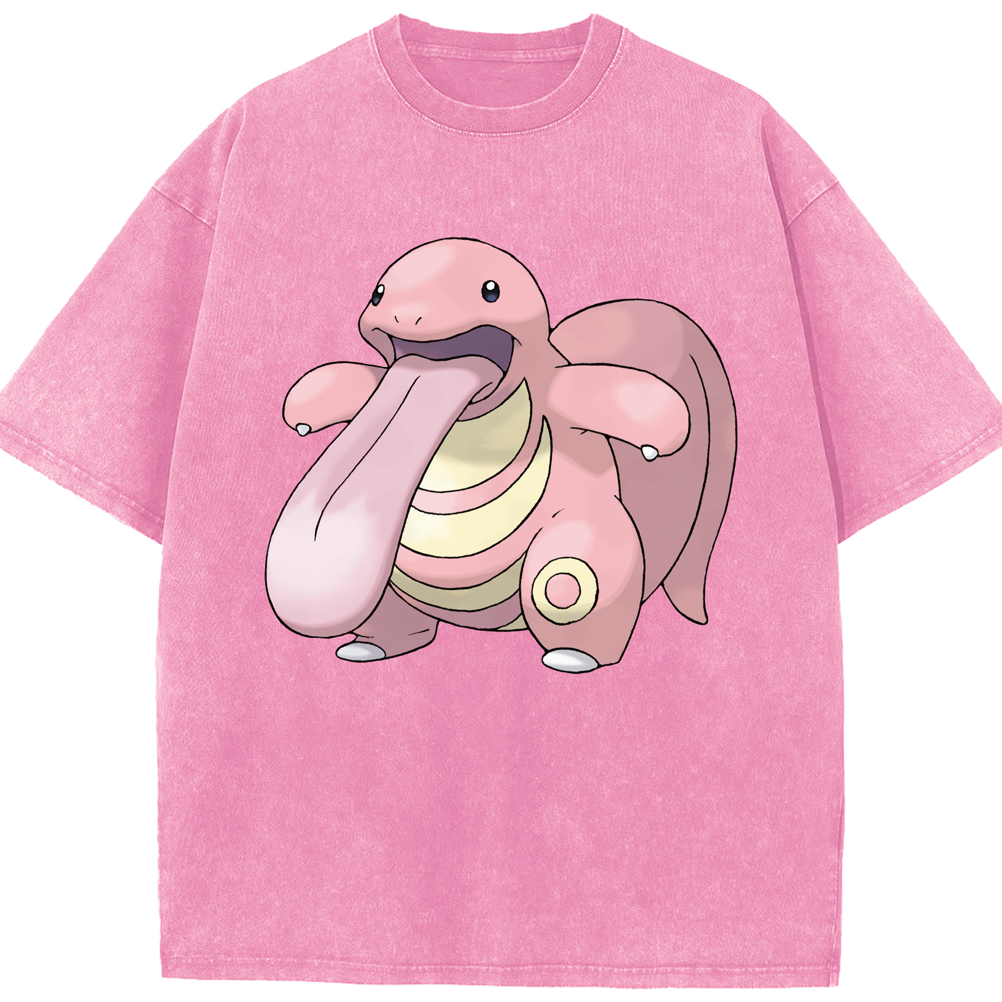 （画像用） ポケットモンスター Pokémon 綿100% ヴィンテージ風 半袖Tシャツ（フロントプリント）